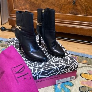 Diane von Furstenberg Sz 5 Beckett ankle boots